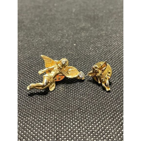 Two cherub pins￼ - Picture 1 of 5